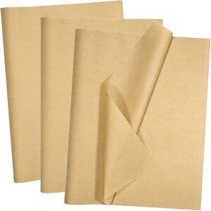 Greenii 500 pcs (480+20 free) Kraft Tissue Paper - 20" x 30" Wrapping Tissue